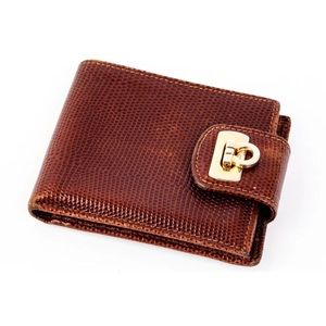 Salvatore Ferragamo Bifold Wallet Brown & Black
